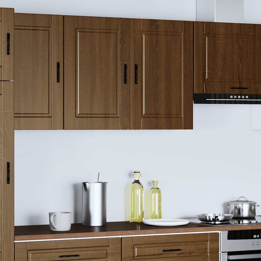 Küchen-Hängeschrank Porto Braun Eichen-Optik Holzwerkstoff