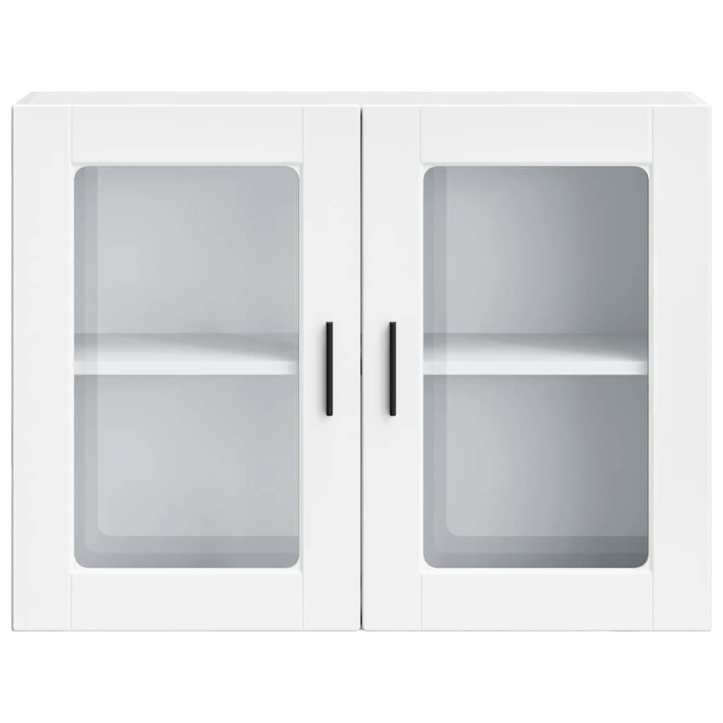 Küchen-Hängeschrank mit Glastür Porto Weiß