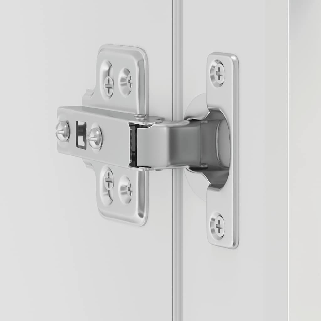 Küchen-Hängeschrank mit Glastür Porto Hochglanz-Weiß