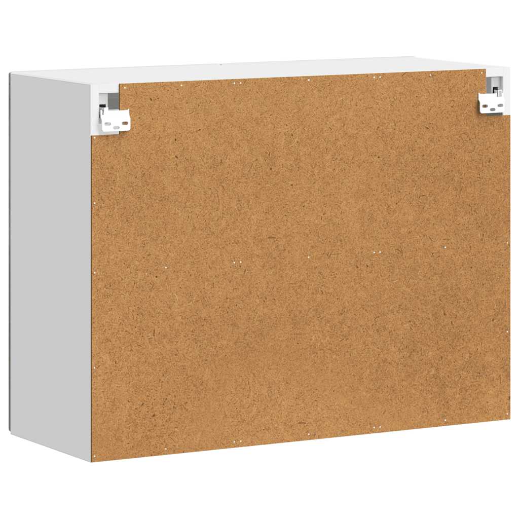 Küchen-Hängeschrank mit Glastür Porto Betongrau