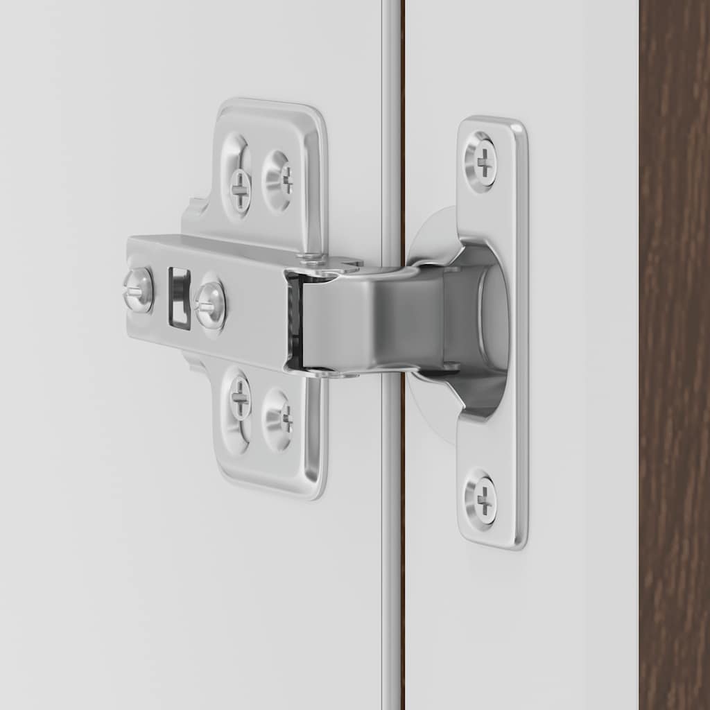Küchen-Hängeschrank mit Glastür Porto Braun Eichen-Optik