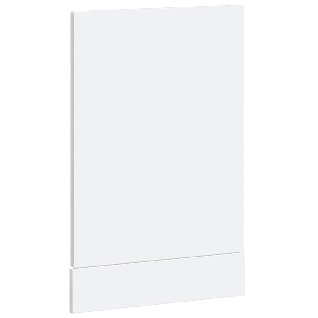 Geschirrspülerblende Porto Hochglanz-Weiß 45x1,5x57 cm