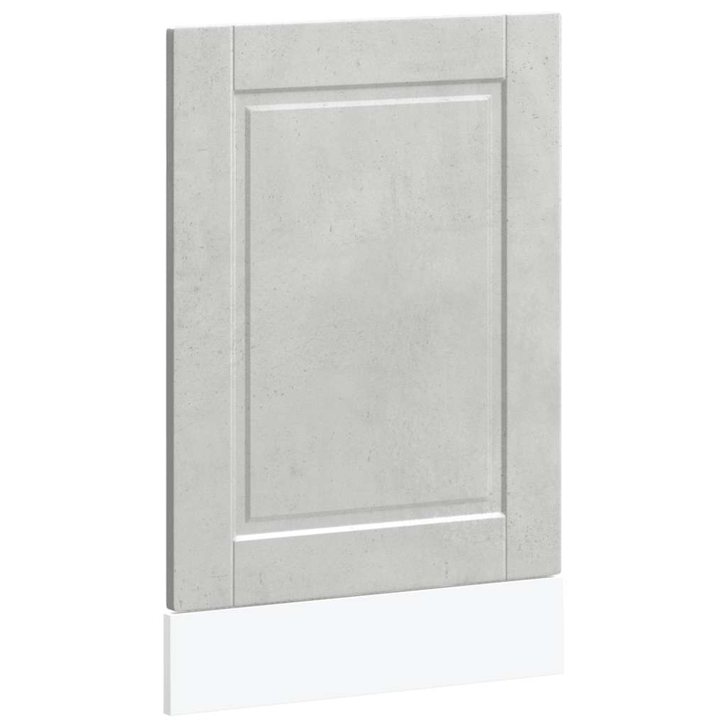Geschirrspülerblende Porto Betongrau 45x1,5x57 cm Holzwerkstoff
