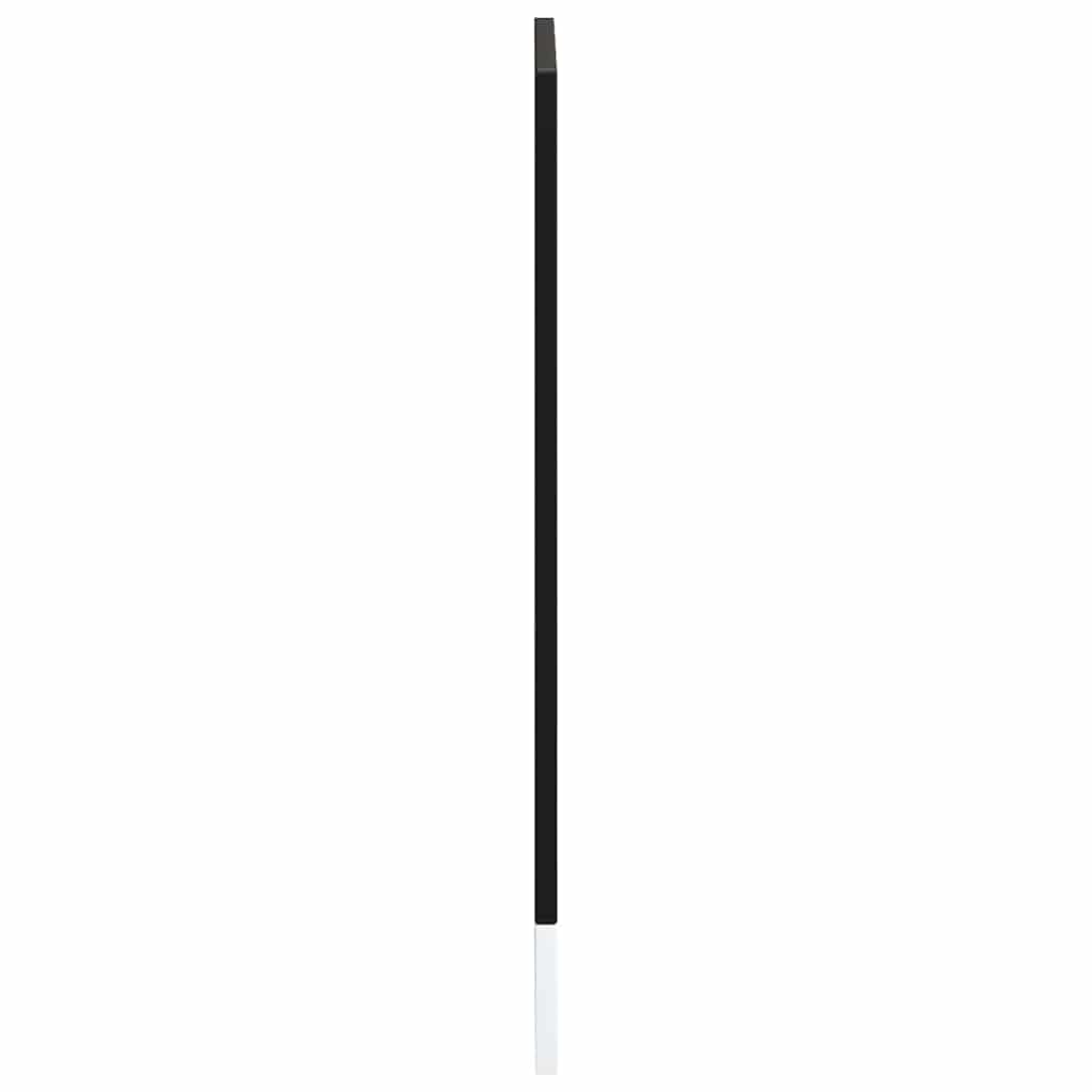 Geschirrspülerblende Porto Schwarz 60x1,5x57 cm Holzwerkstoff