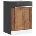 Geschirrspülerblende Porto Altholz-Optik 60x1,5x57 cm