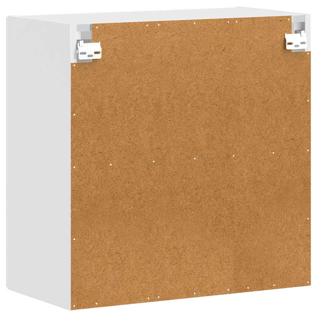 Küchen-Hängeschrank mit Glastür Porto Weiß