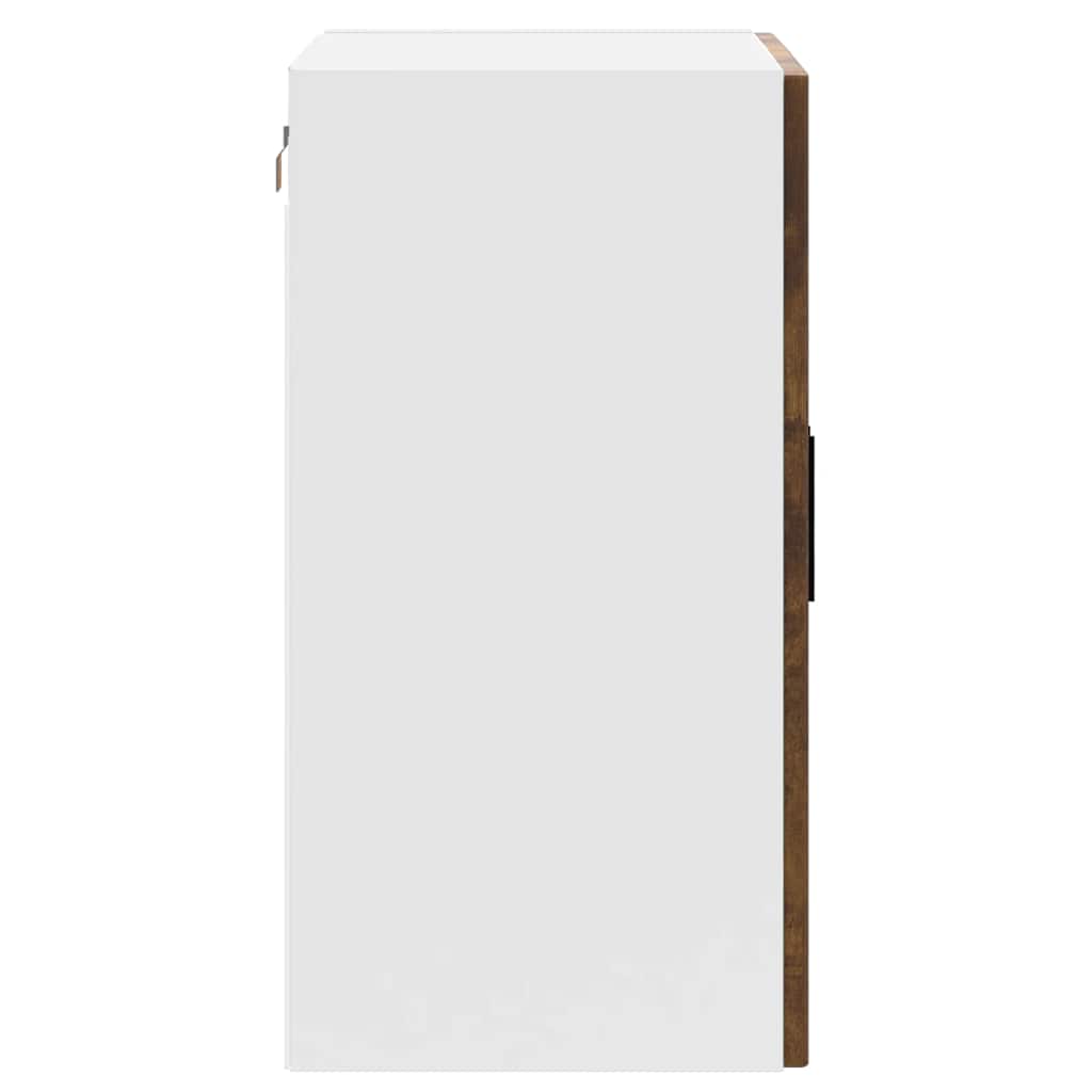 Küchen-Hängeschrank mit Glastür Porto Räuchereiche