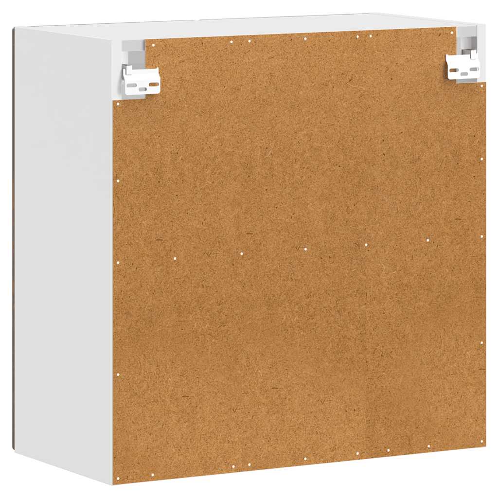 Küchen-Hängeschrank mit Glastür Porto Räuchereiche