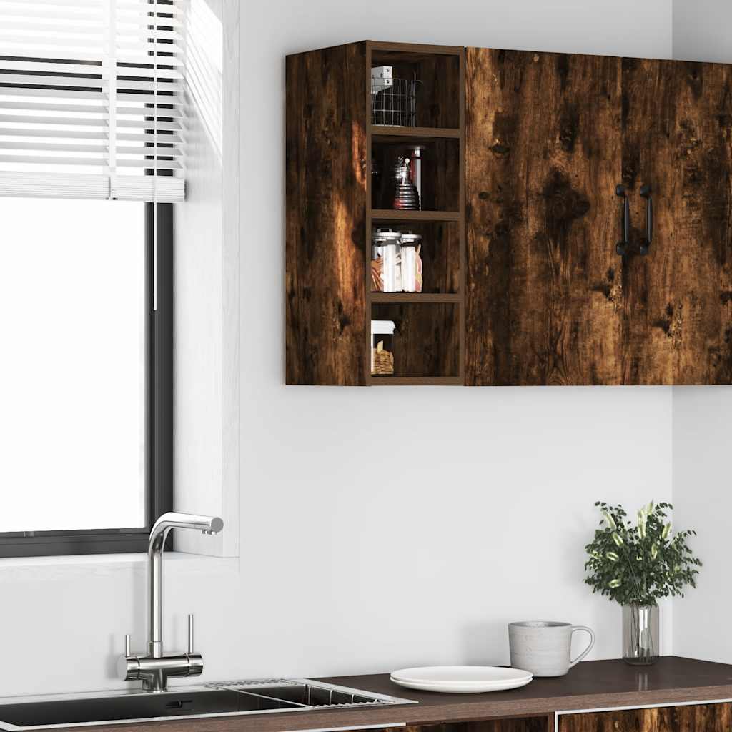 Hängeschrank Riga Räuchereiche 20x29,5x60 cm Holzwerkstoff