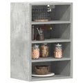 Hängeschrank Riga Betongrau 40x29,5x60 cm Holzwerkstoff
