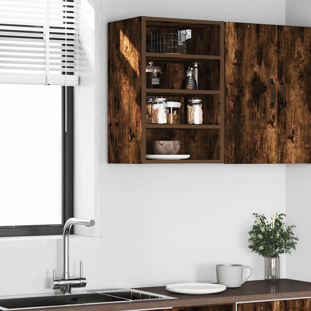 Hängeschrank Riga Räuchereiche 40x29,5x60 cm Holzwerkstoff