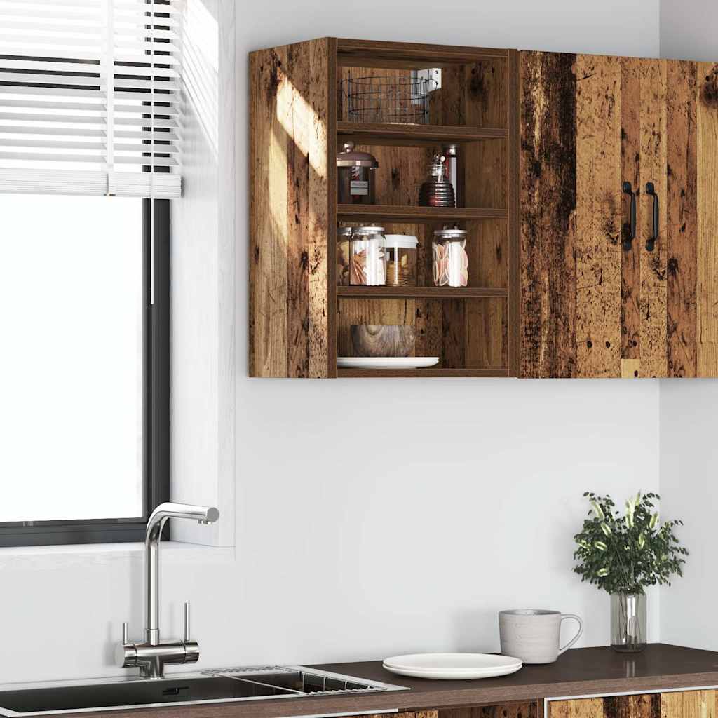Hängeschrank Riga Altholz-Optik 40x29,5x60 cm Holzwerkstoff