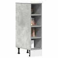 Unterschrank Riga Betongrau 20x44,5x81,5 cm Holzwerkstoff