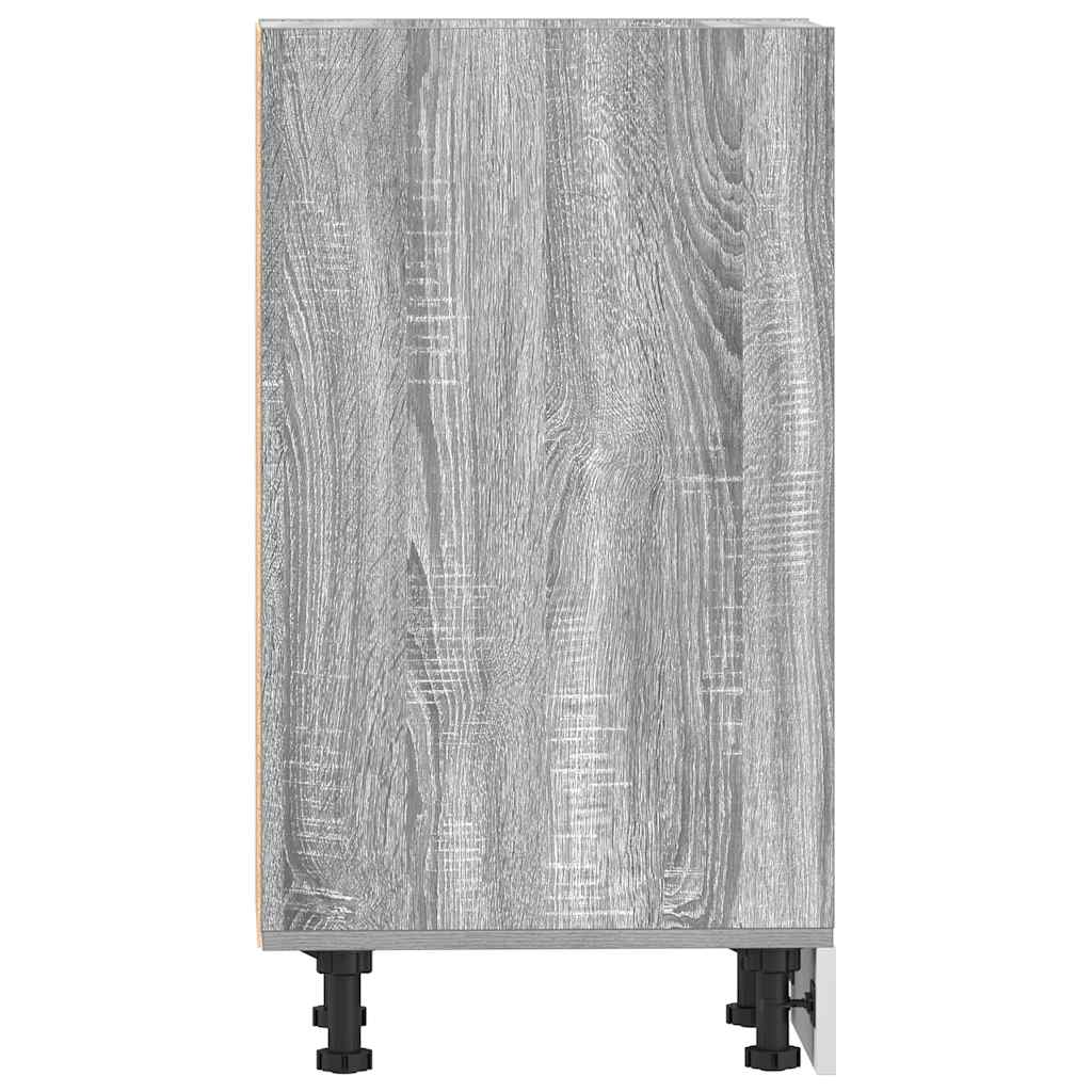 Unterschrank Riga Grau Sonoma 20x44,5x81,5 cm Holzwerkstoff