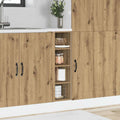 Unterschrank Riga Artisan-Eiche 20x44,5x81,5 cm Holzwerkstoff