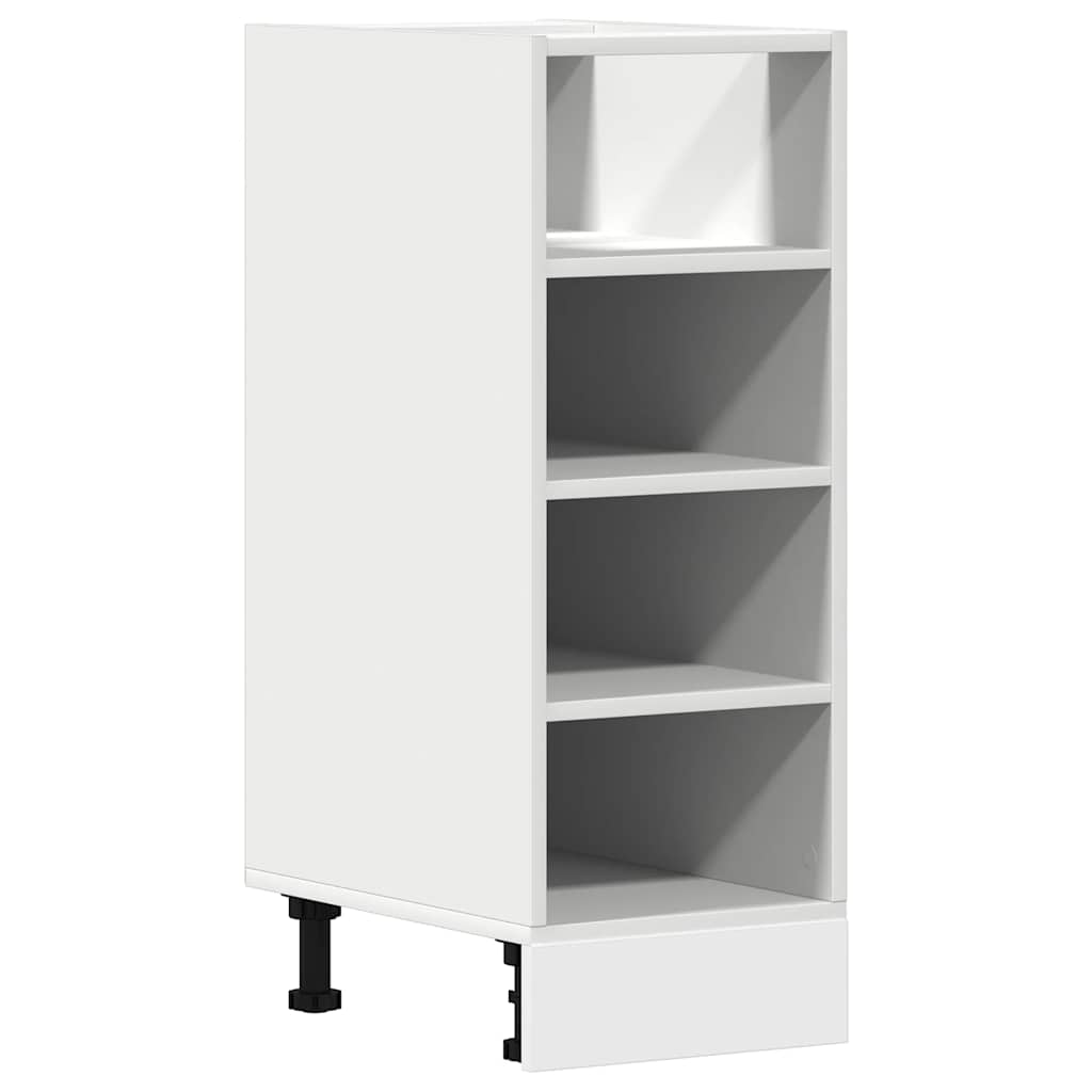 Unterschrank Riga Weiß 30x44,5x81,5 cm Holzwerkstoff