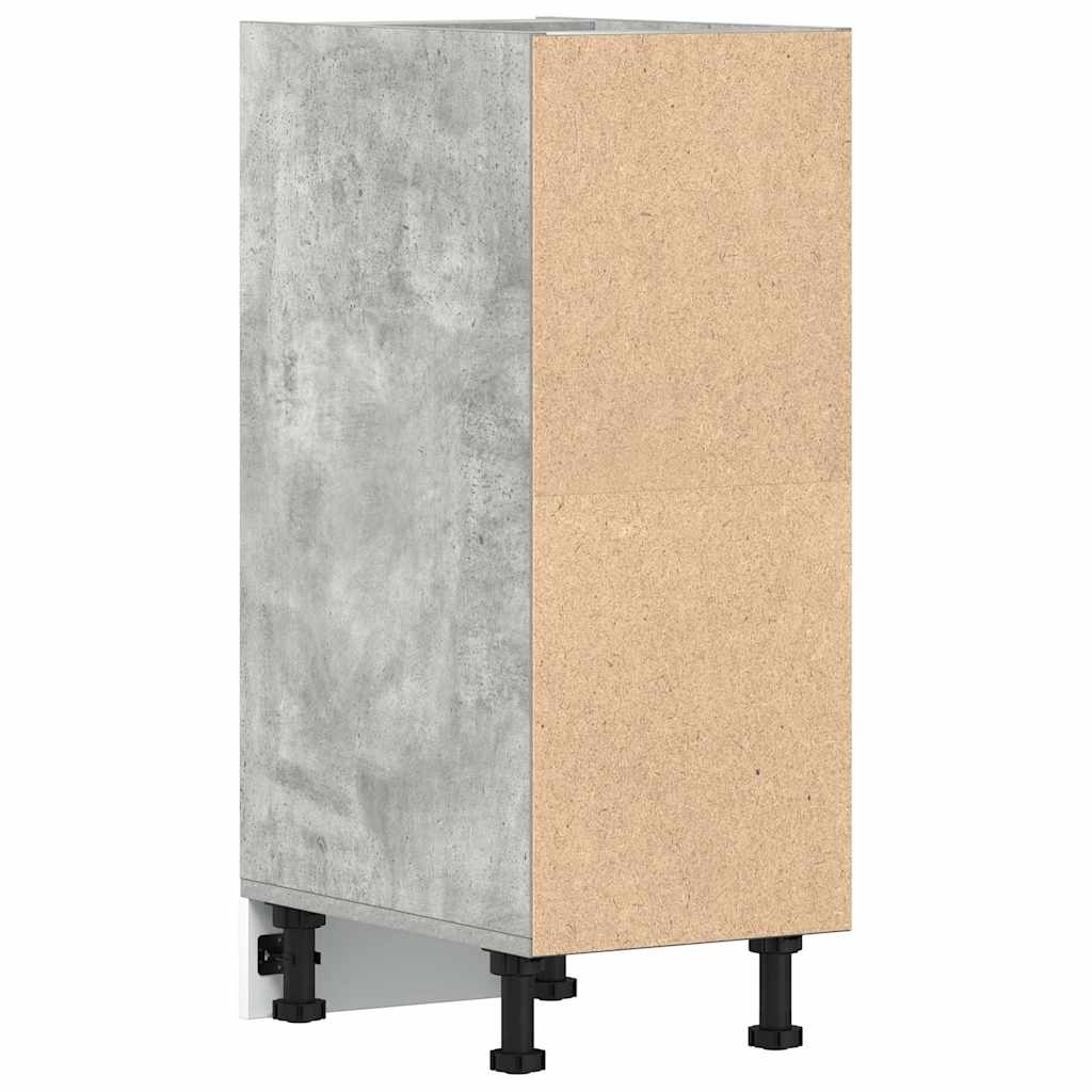 Unterschrank Riga Betongrau 30x44,5x81,5 cm Holzwerkstoff