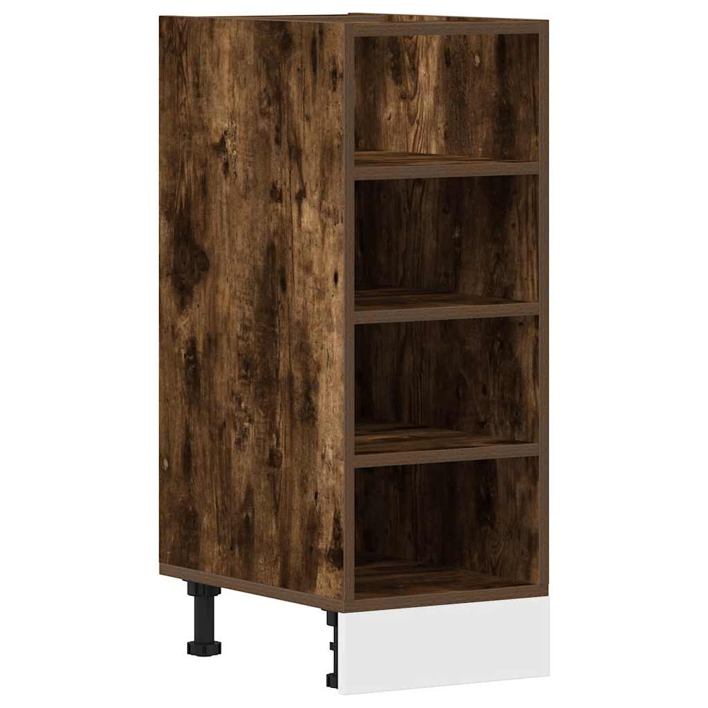 Unterschrank Riga Räuchereiche 30x44,5x81,5 cm Holzwerkstoff