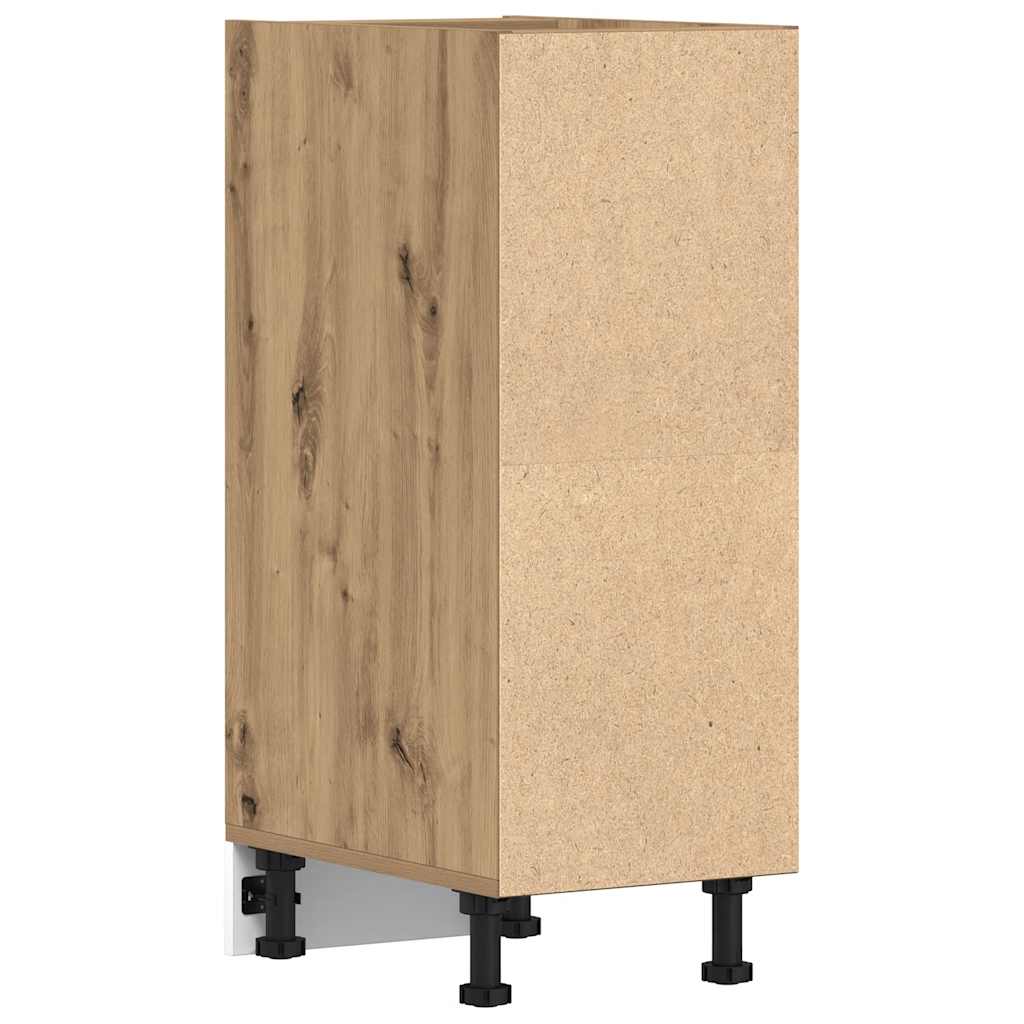 Unterschrank Riga Artisan-Eiche 30x44,5x81,5 cm Holzwerkstoff