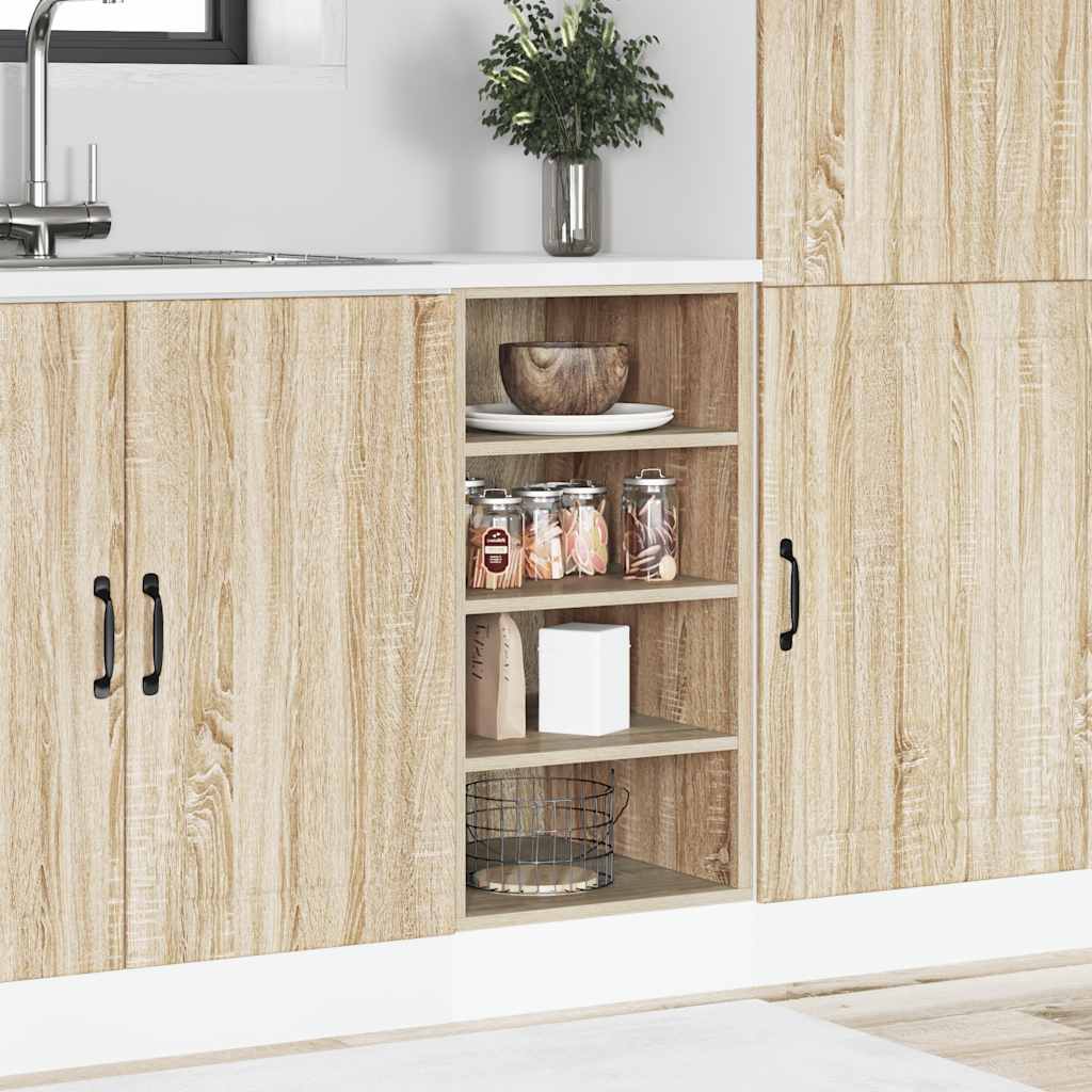 Unterschrank Riga Sonoma-Eiche 40x44,5x81,5 cm Holzwerkstoff