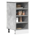 Unterschrank Riga Betongrau 40x44,5x81,5 cm Holzwerkstoff