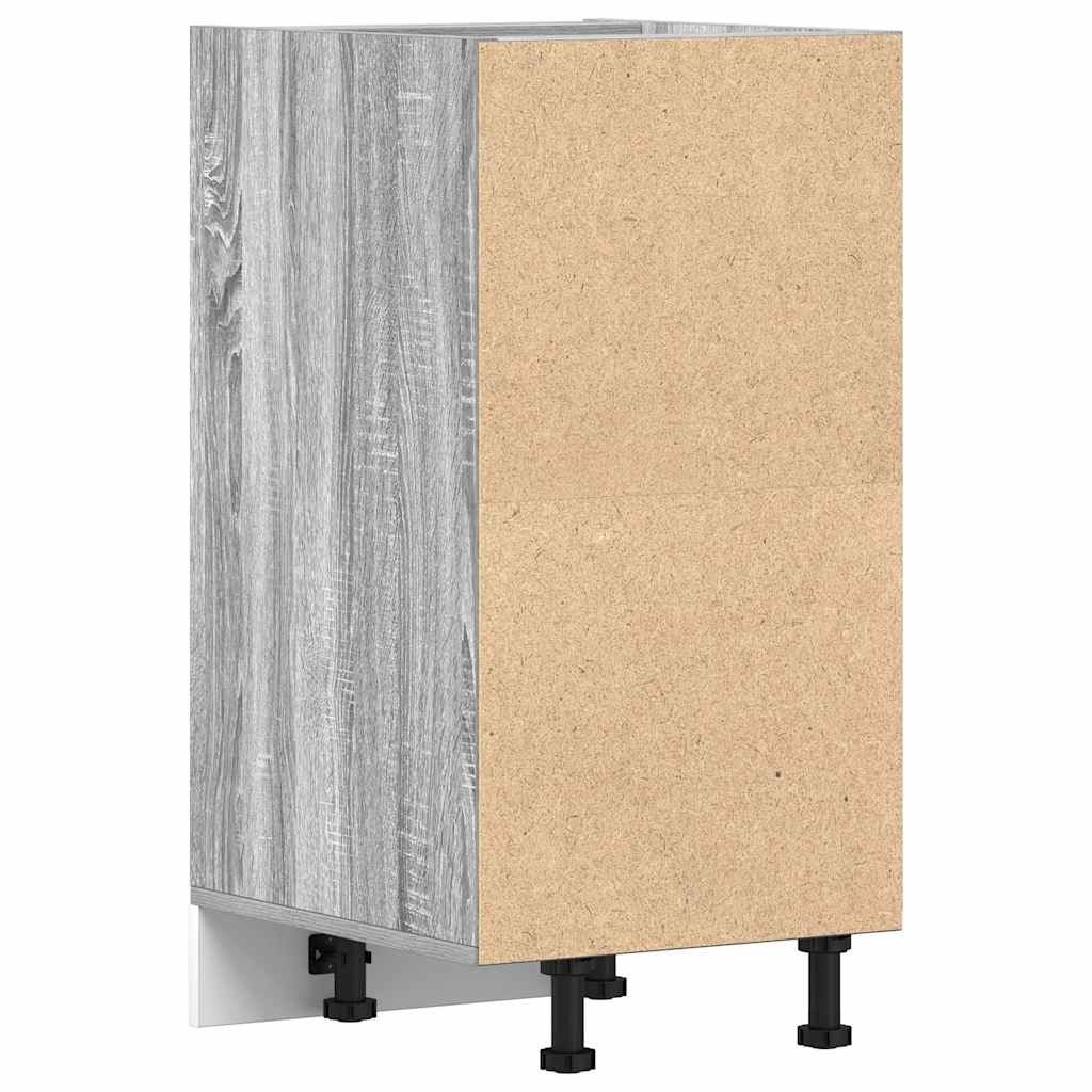 Unterschrank Riga Grau Sonoma 40x44,5x81,5 cm Holzwerkstoff