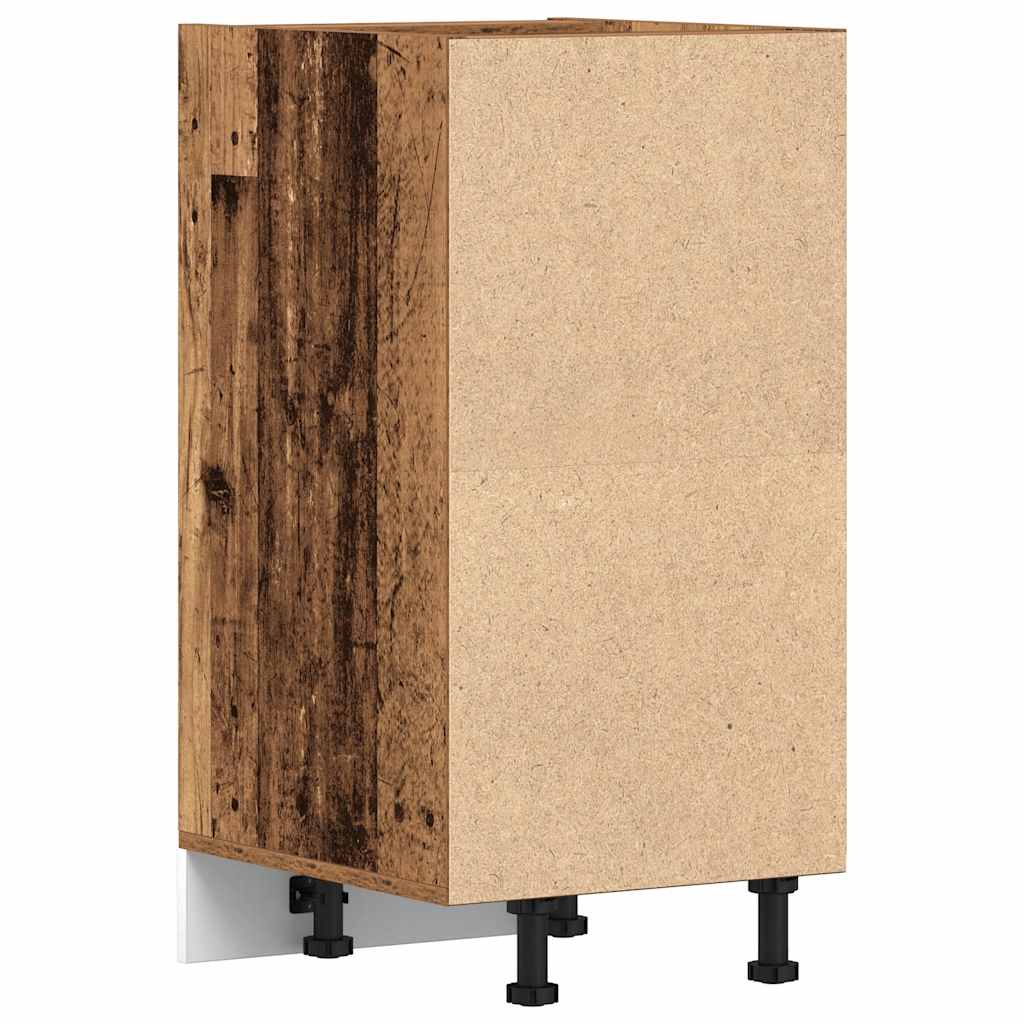 Unterschrank Riga Altholz-Optik 40x44,5x81,5 cm Holzwerkstoff