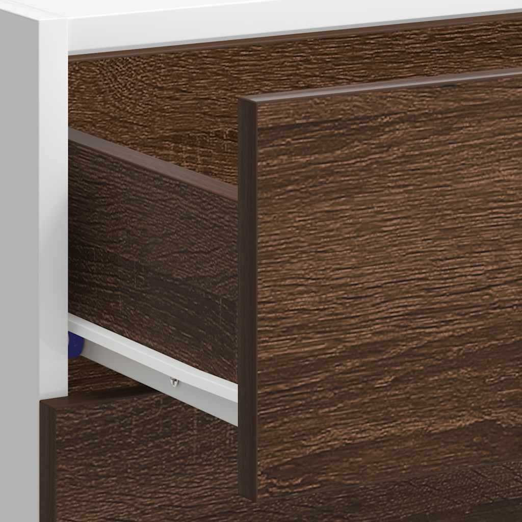 Unterschrank Lyon Braun Eichen-Optik 40x46x81,5 cm Holzwerkstoff