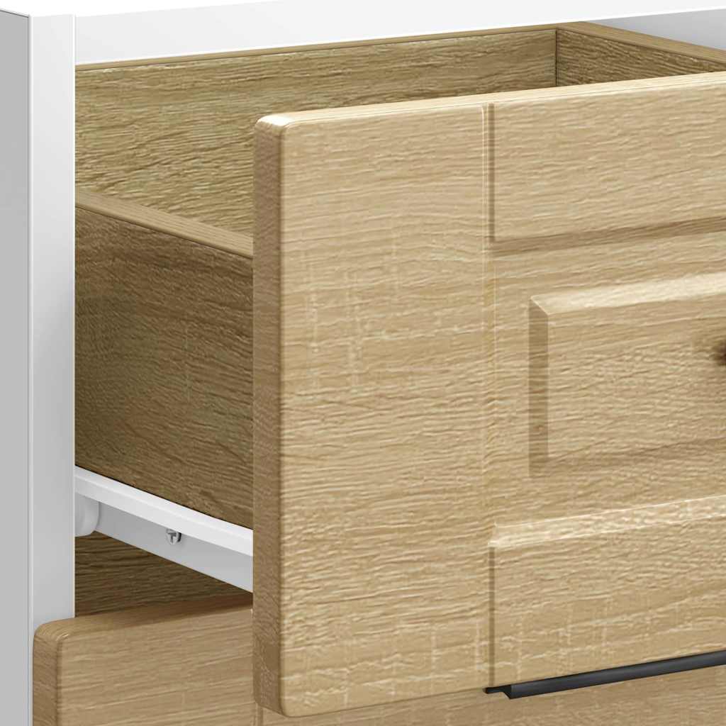 Küchenunterschrank Porto Sonoma-Eiche Holzwerkstoff