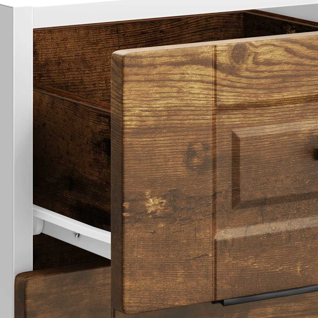 Küchenunterschrank Porto Räuchereiche Holzwerkstoff