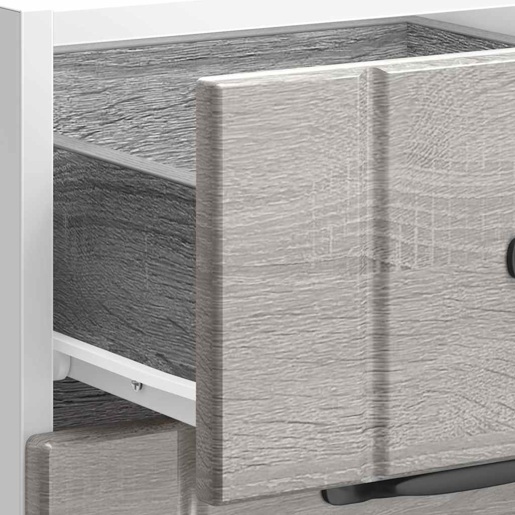 Küchen-Unterschrank Lucca Grau Sonoma Holzwerkstoff