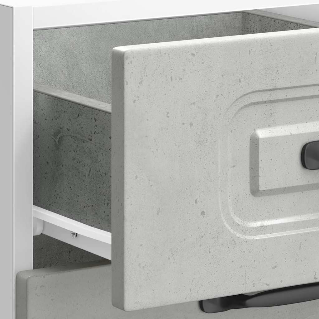 Küchenunterschrank Kalmar Betongrau Holzwerkstoff