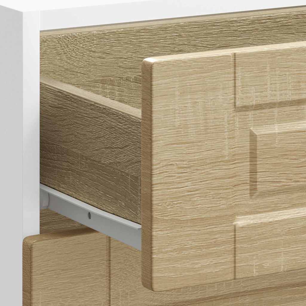 Küchenunterschrank Porto Sonoma-Eiche Holzwerkstoff