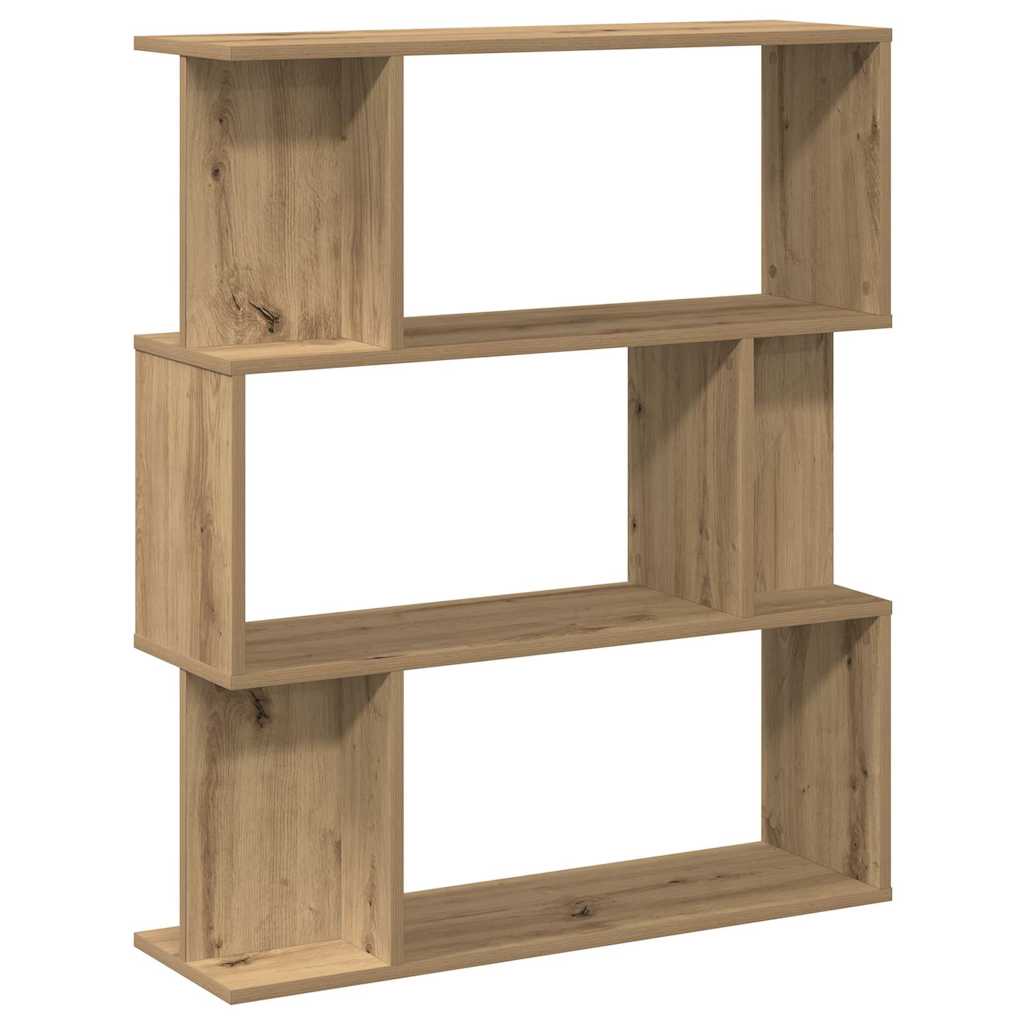 Bücherregal Artisan-Eiche 80x24x96 cm Holzwerkstoff