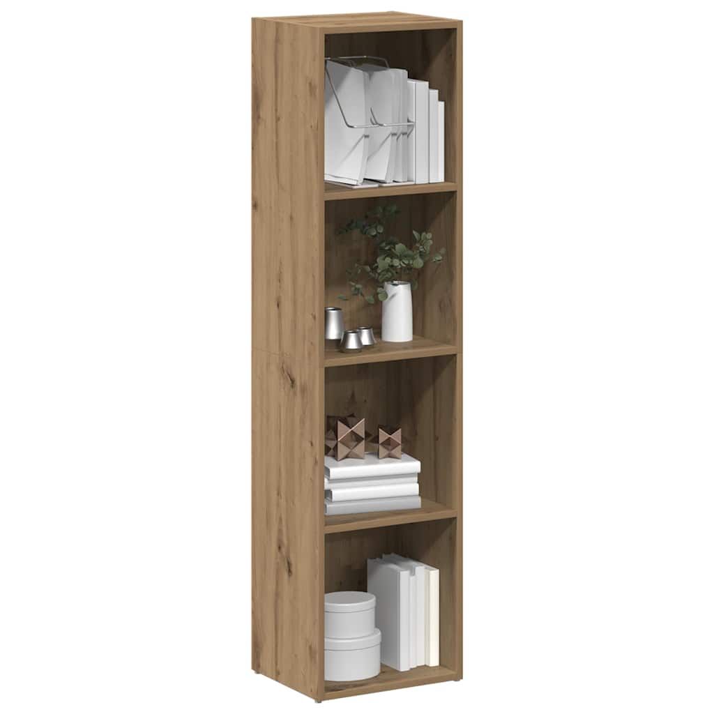 Bücherregal Artisan-Eiche 36x30x143 cm Holzwerkstoff