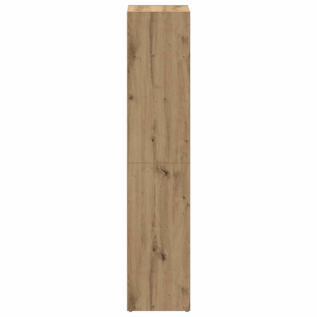 Bücherregal Artisan-Eiche 36x30x143 cm Holzwerkstoff