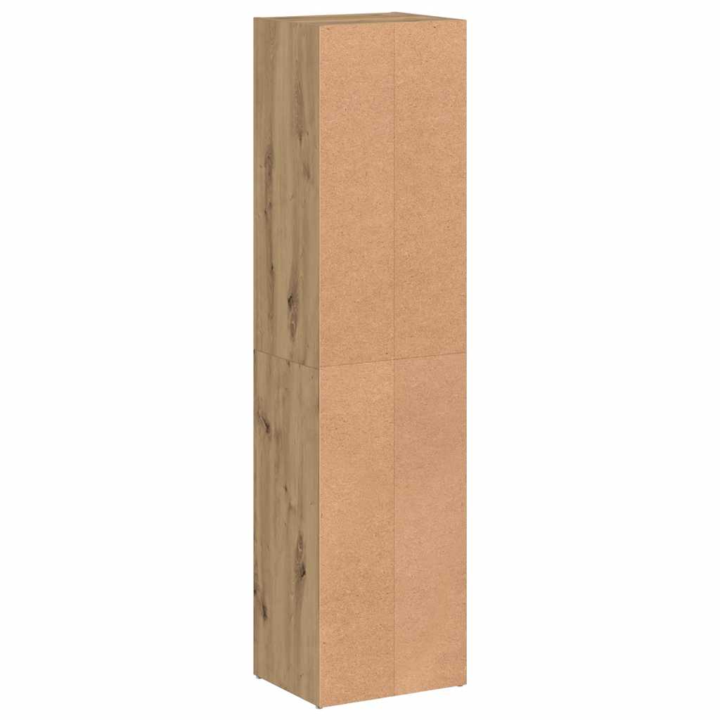 Bücherregal Artisan-Eiche 36x30x143 cm Holzwerkstoff