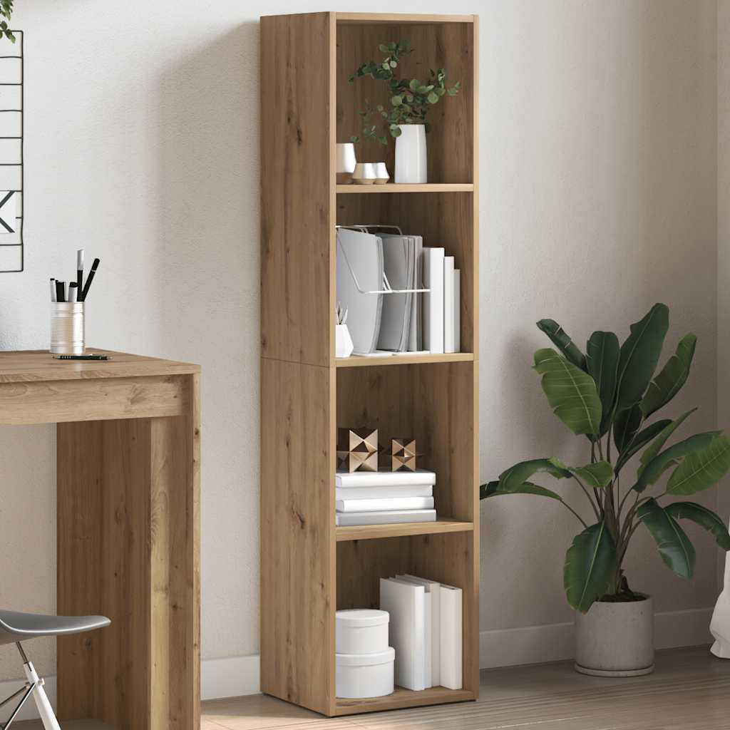 Bücherregal Artisan-Eiche 36x30x143 cm Holzwerkstoff