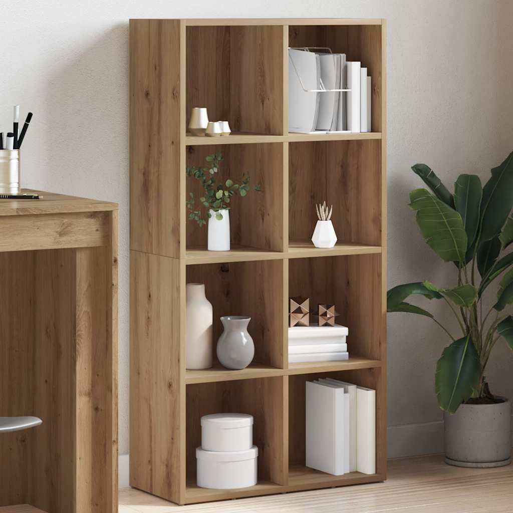 Bücherregal Artisan-Eiche 66x30x130 cm Holzwerkstoff