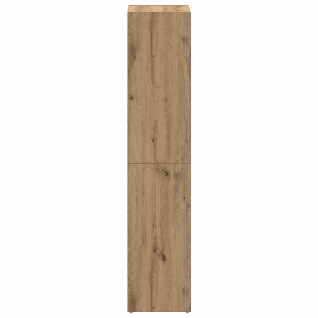 Bücherregal Artisan-Eiche 66x30x130 cm Holzwerkstoff