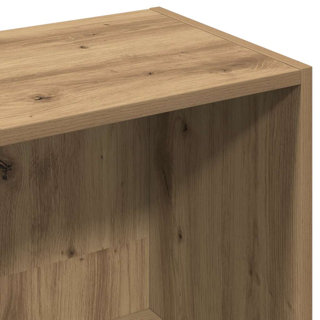 Bücherregal Artisan-Eiche 66x30x130 cm Holzwerkstoff