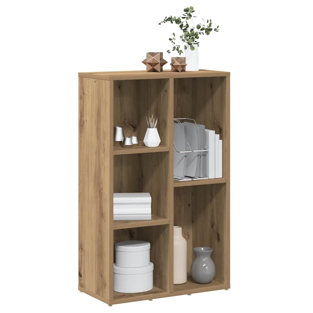 Bücherregal Artisan-Eiche 50x25x80 cm Holzwerkstoff