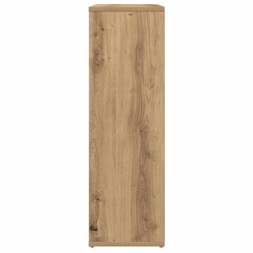 Bücherregal Artisan-Eiche 50x25x80 cm Holzwerkstoff