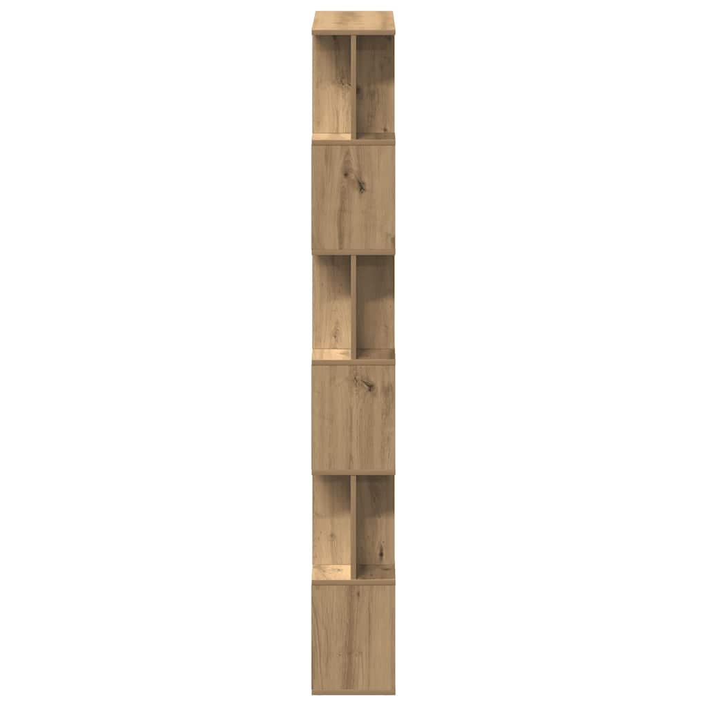 Bücherregal Artisan-Eiche 80x24x192 cm Holzwerkstoff