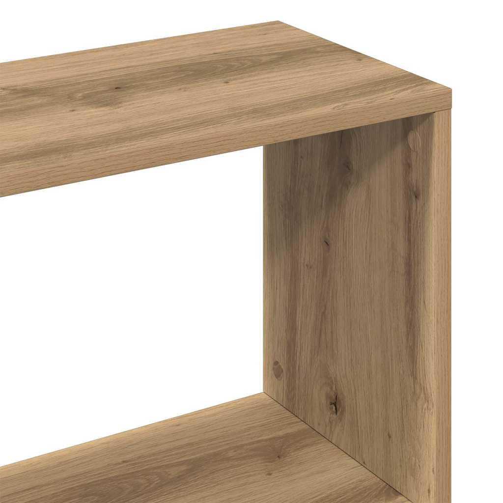 Bücherregal Artisan-Eiche 80x24x192 cm Holzwerkstoff