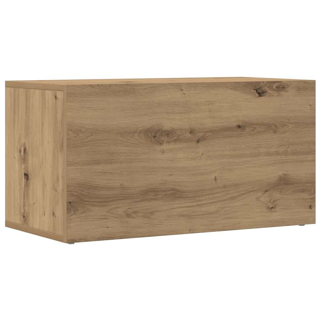 Aufbewahrungstruhe Artisan-Eiche 69,5x34x36 cm Holzwerkstoff