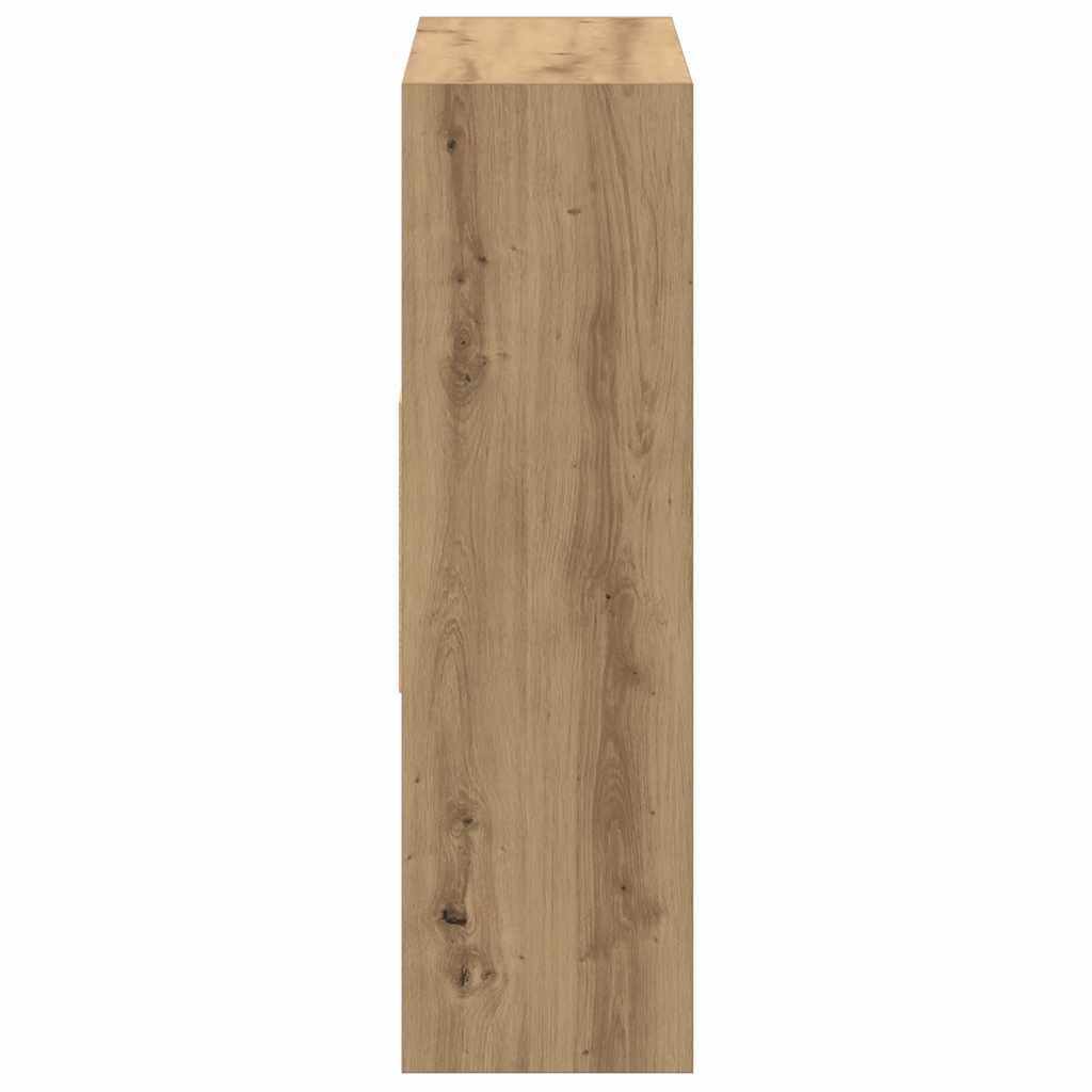 Bücherregal Artisan-Eiche 97,5x29,5x100 cm Holzwerkstoff