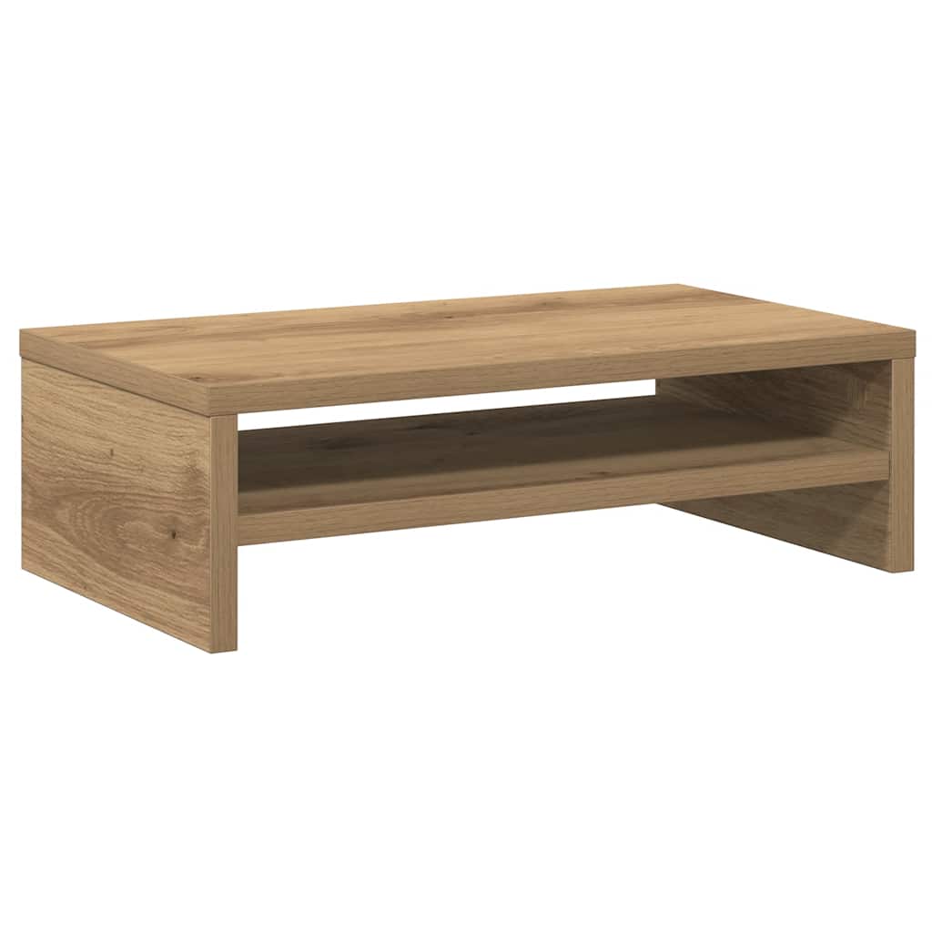 Monitorständer Artisan-Eiche 42x24x13 cm Holzwerkstoff