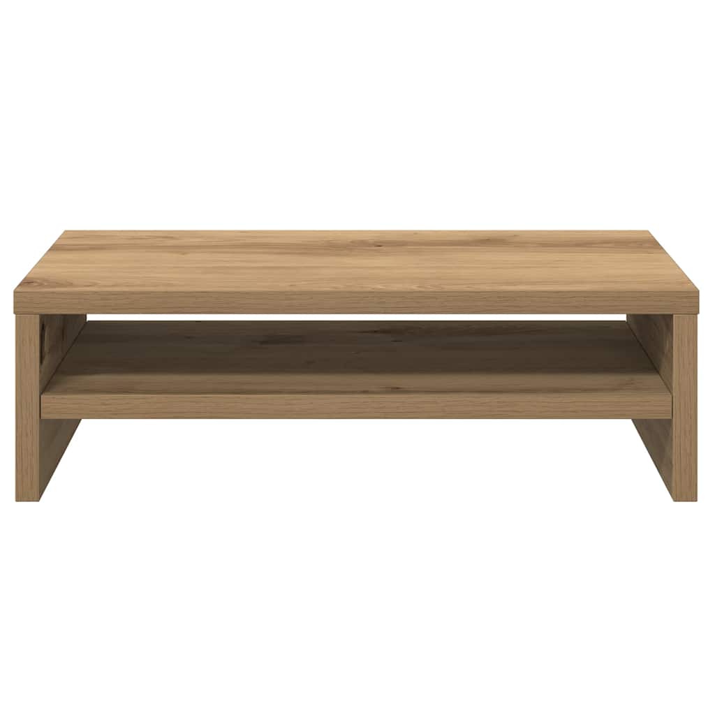 Monitorständer Artisan-Eiche 42x24x13 cm Holzwerkstoff