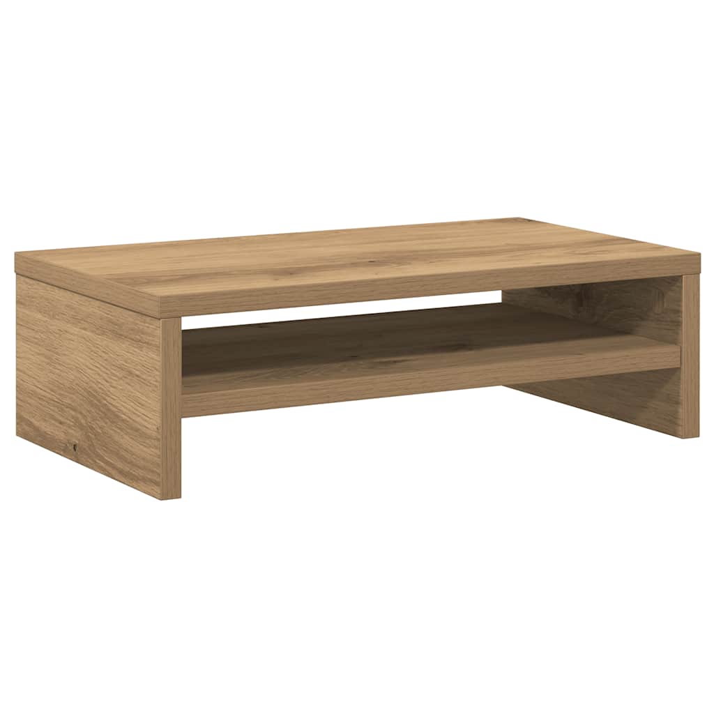 Monitorständer Artisan-Eiche 42x24x13 cm Holzwerkstoff